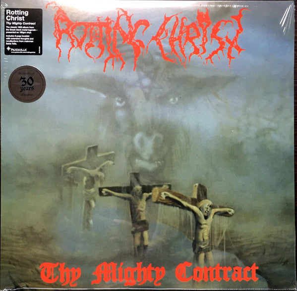 Rotting Christ : Thy Mighty Contract (LP, Album, RE)