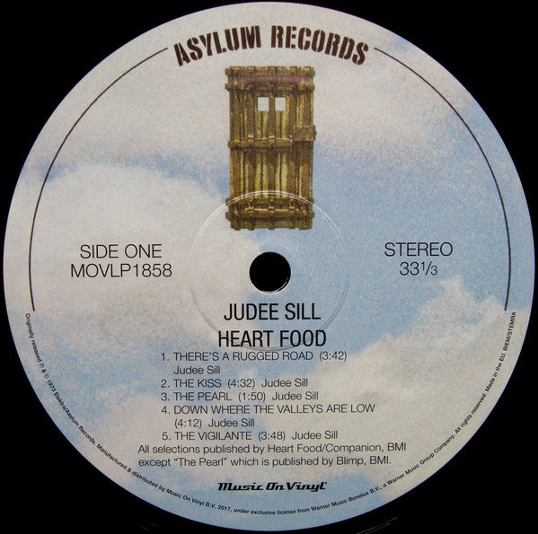 Judee Sill : Heart Food (LP, Album, RE, 180)