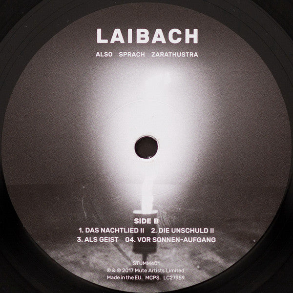 Laibach : Also Sprach Zarathustra (LP, Album)