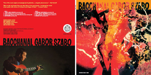 Gabor Szabo : Bacchanal (LP, Album, RE, Gat)