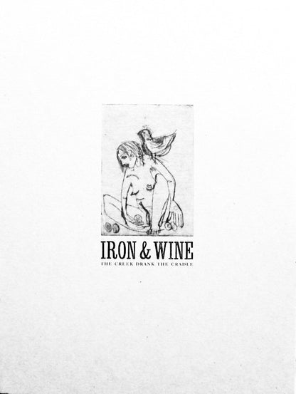 Iron & Wine* : The Creek Drank The Cradle (LP, Album, RP)