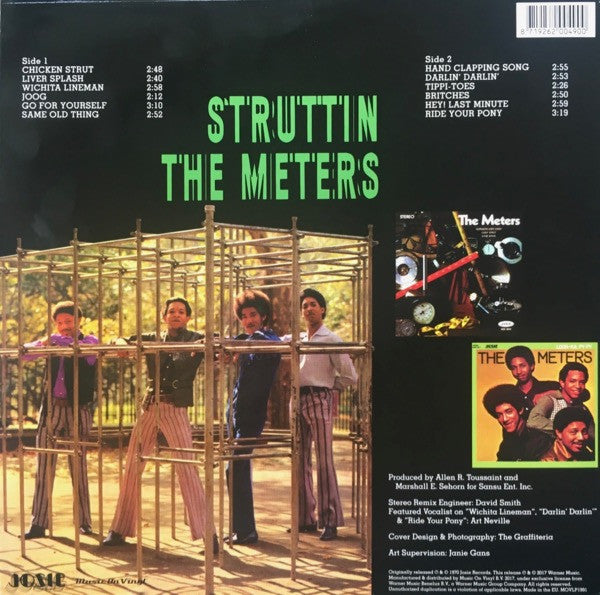 The Meters : Struttin' (LP, Album, RE, 180)