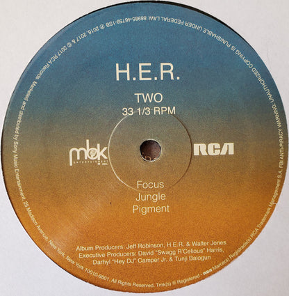 H.E.R. (2) : H.E.R. (2xLP, Comp)