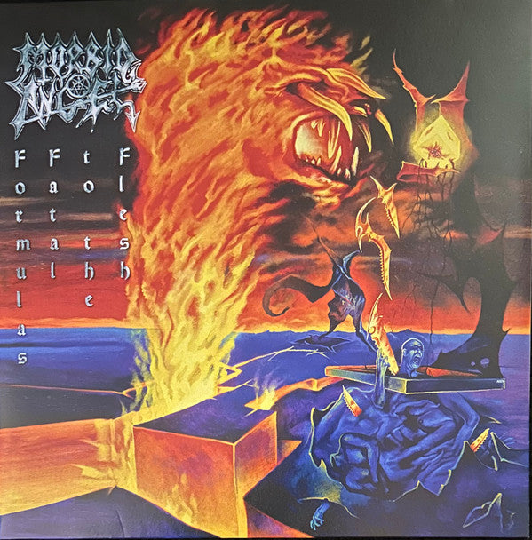 Morbid Angel : Formulas Fatal To The Flesh (2xLP, Album, Ltd, RE, RM)