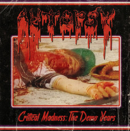 Autopsy (2) : Critical Madness: The Demo Years (LP, Comp)