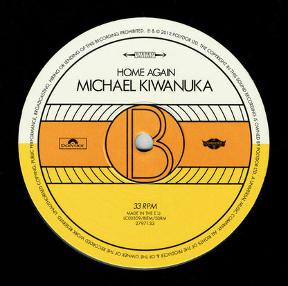 Michael Kiwanuka : Home Again (LP, Album, RE)