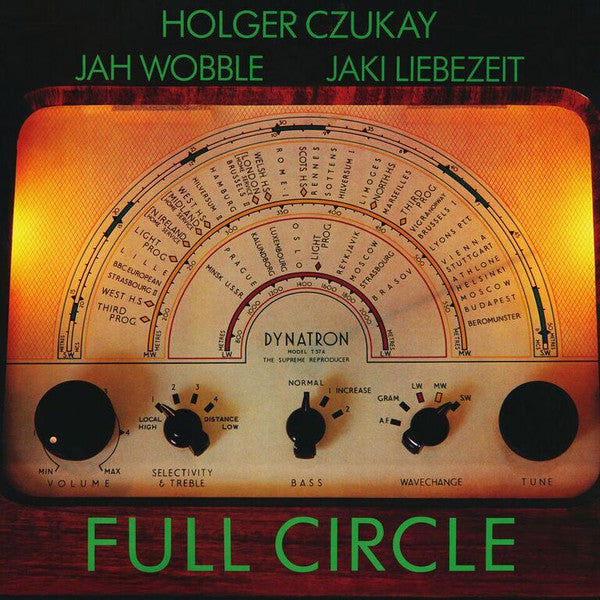 Holger Czukay, Jah Wobble, Jaki Liebezeit : Full Circle (LP, Album, RE)