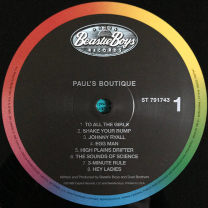 Beastie Boys : Paul's Boutique (LP, Album, RE, RM, 180)