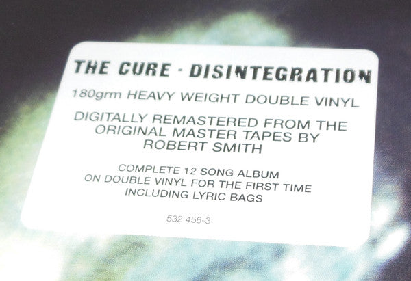 The Cure : Disintegration (2xLP, Album, RE, RM, RP, 180)