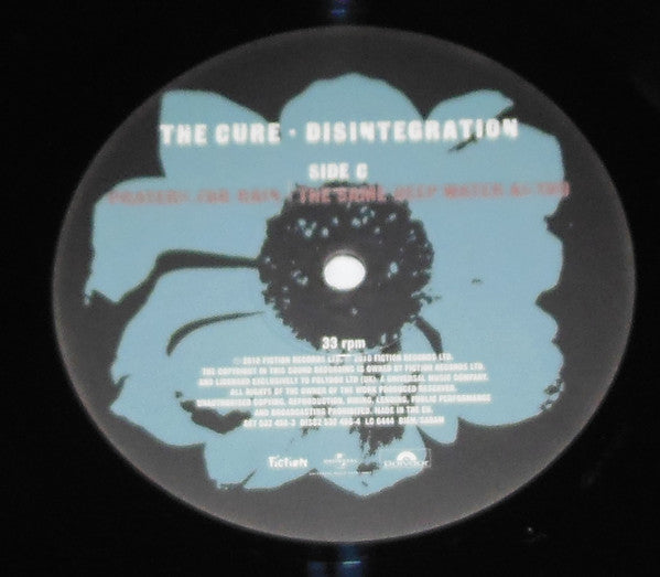 The Cure : Disintegration (2xLP, Album, RE, RM, RP, 180)