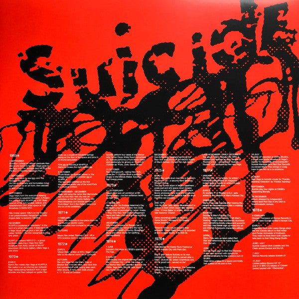 Suicide : Suicide (LP, Album, Dlx, Ltd, RE, Red)