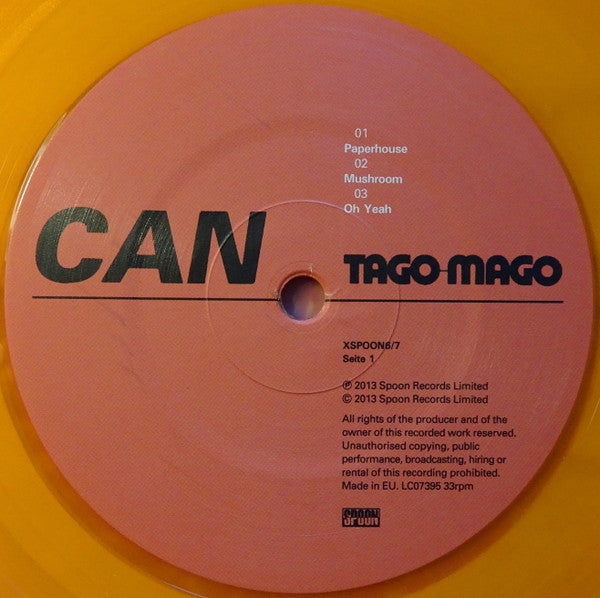 Can : Tago Mago (2xLP, Album, Ltd, RE, RM, Ora)