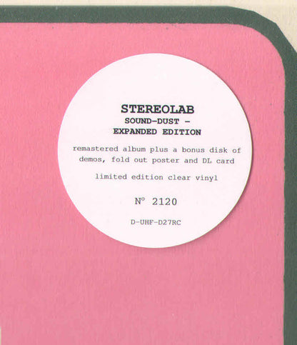 Stereolab : Sound-Dust (2xLP, Album, RE, RM + LP, S/Sided, Etch + Ltd, Num)