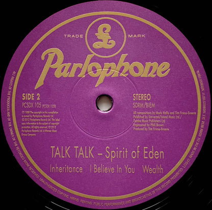 Talk Talk : Spirit Of Eden (LP, Album, RE, 180 + DVD-V, Album, RE, NTSC)