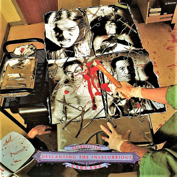 Carcass : Necroticism (Descanting The Insalubrious) (LP, Album, Ltd, RE, RM, Ora)