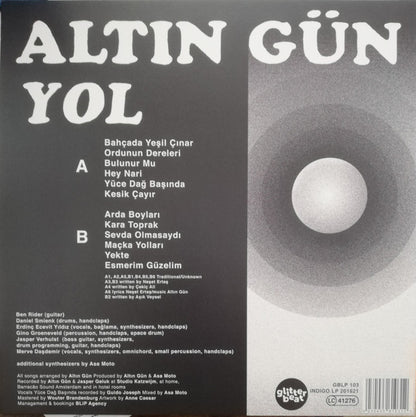 Altın Gün : Yol (LP, Album)