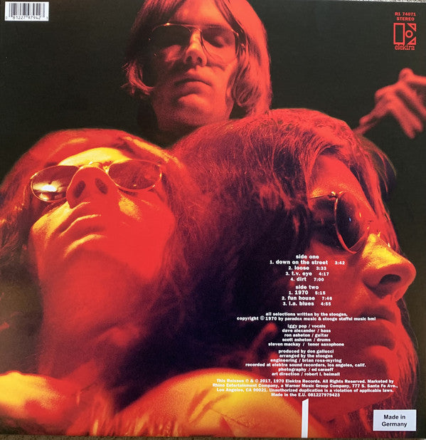 The Stooges : Fun House (LP, Album, RE, RP, Gat)