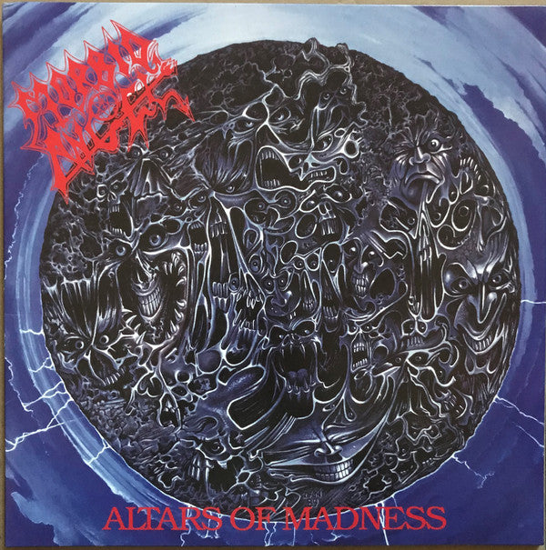 Morbid Angel : Altars Of Madness (LP, Album, RE, RM, RP, Gat)