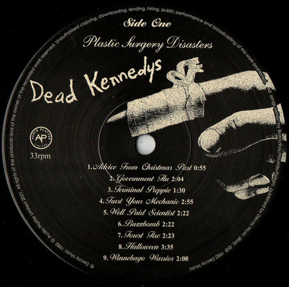 Dead Kennedys : Plastic Surgery Disasters (LP, Album, RE, Gat)