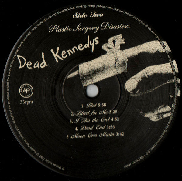 Dead Kennedys : Plastic Surgery Disasters (LP, Album, RE, Gat)