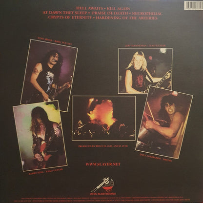 Slayer : Hell Awaits (LP, Album, RE, RM, 180)