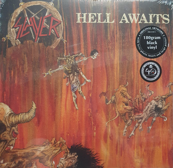 Slayer : Hell Awaits (LP, Album, RE, RM, 180)