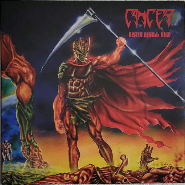 Cancer (3) : Death Shall Rise (LP, Album, RE, Red)