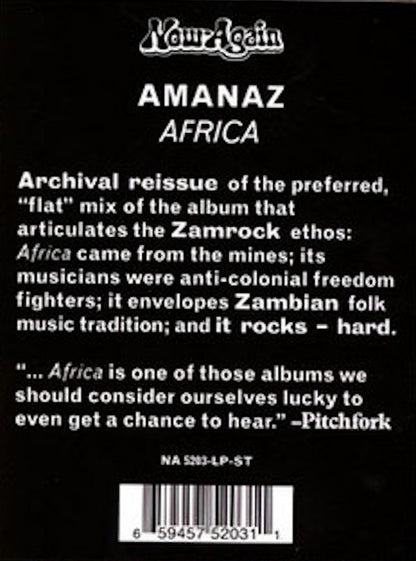 Amanaz : Africa (LP, Album, RE, "Fl)