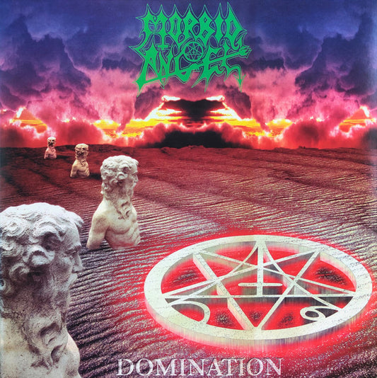 Morbid Angel : Domination (LP, Album, RE, RM, Gat)