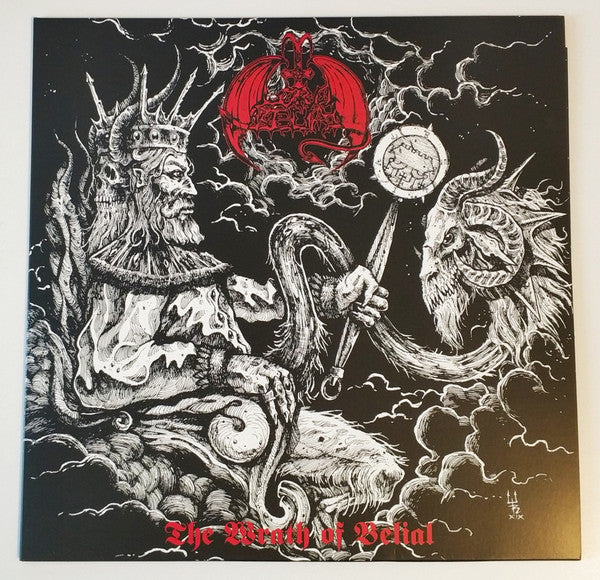 Lord Belial : The Wrath Of Belial (LP, Comp, Ltd, RE)