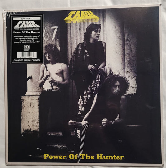 Tank (6) : Power Of The Hunter (LP, Album, Ltd, RE + 7", Single)