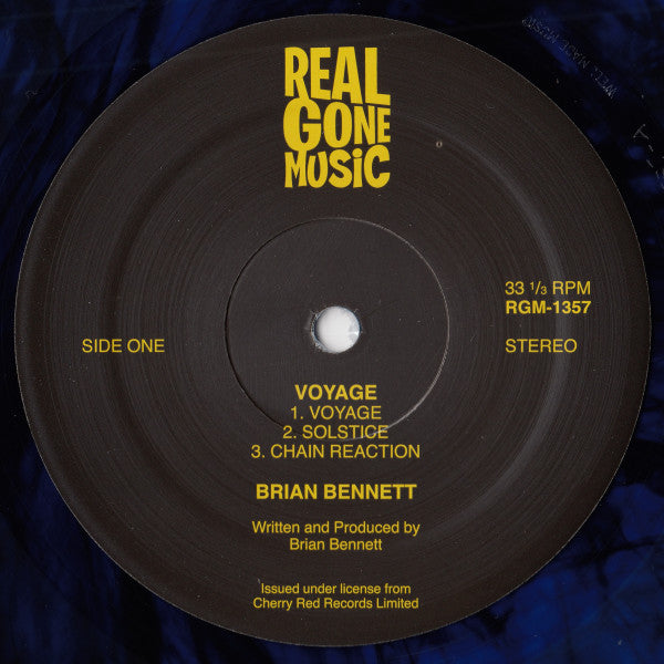 Brian Bennett : Voyage (A Journey Into Discoid Funk) (LP, RSD, Ltd, Blu)