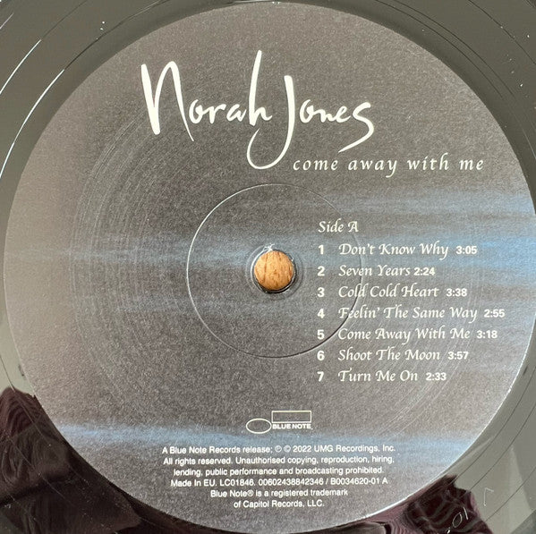 Norah Jones : Come Away With Me (LP, Album, RE, 20t)