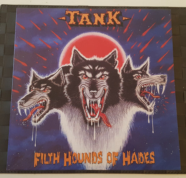 Tank (6) : Filth Hounds Of Hades (LP, Album, Ltd, RE, RM + 10", Single)