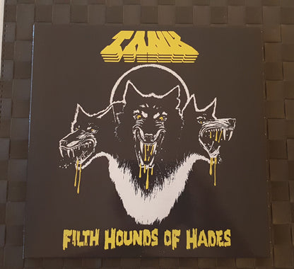 Tank (6) : Filth Hounds Of Hades (LP, Album, Ltd, RE, RM + 10", Single)