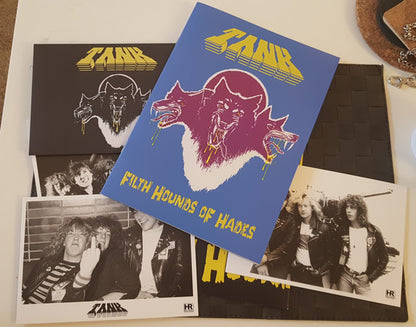 Tank (6) : Filth Hounds Of Hades (LP, Album, Ltd, RE, RM + 10", Single)