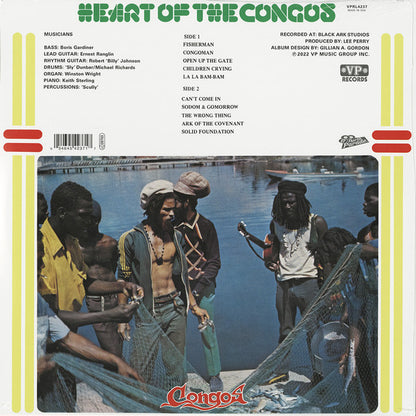 The Congos : Heart Of The Congos (LP, Album, RE, RM)