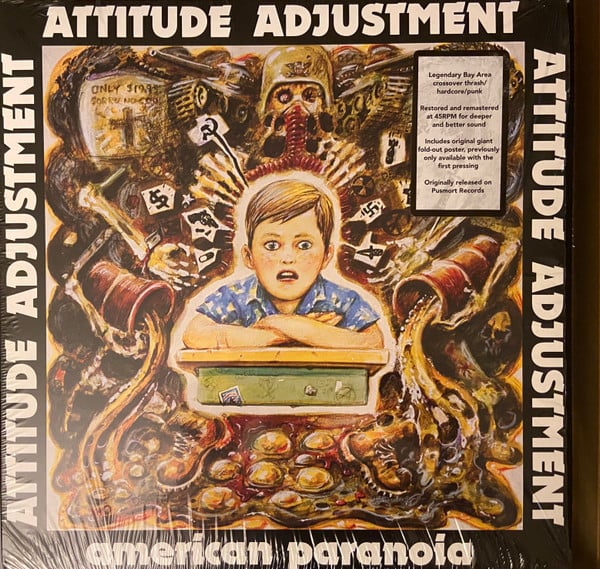 Attitude Adjustment : American Paranoia (LP, Album, RE, RM)