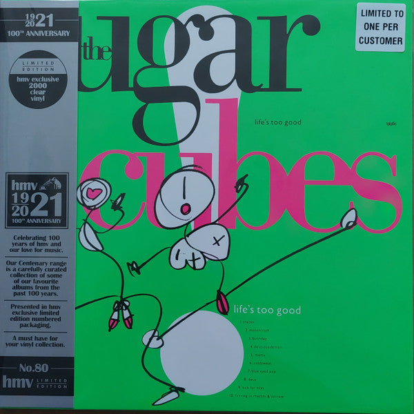 The Sugarcubes : Life's Too Good (LP, Album, Ltd, RE, Cle)