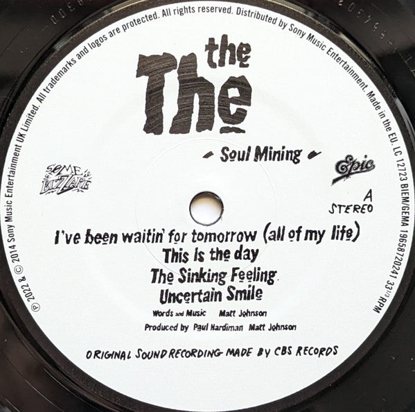 The The : Soul Mining (LP, Album, RE)