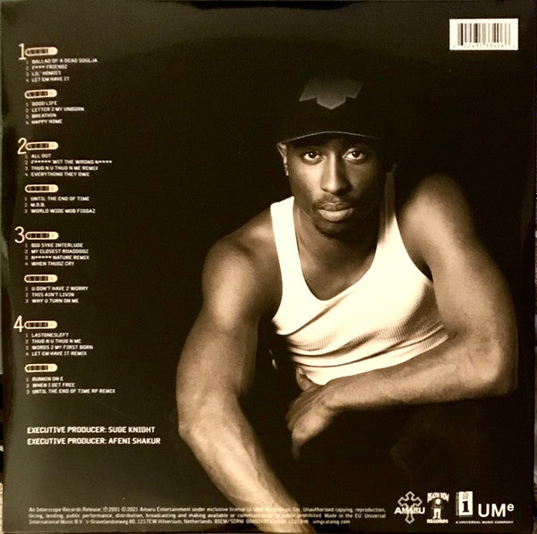 2Pac : Until The End Of Time (4xLP, Album, RE, 20t)