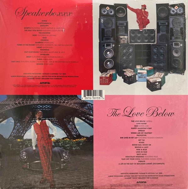 OutKast : Speakerboxxx / The Love Below (4xLP, Album, RE, 180)