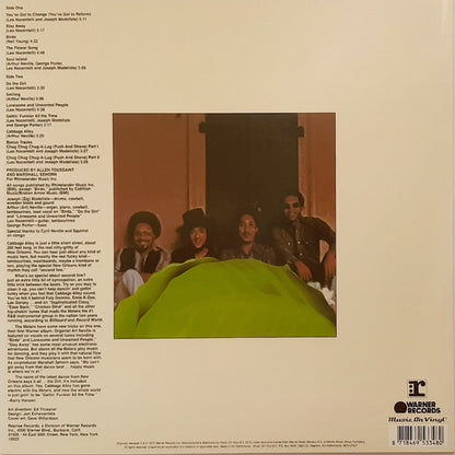 The Meters : Cabbage Alley (LP, Album, RE, 180)