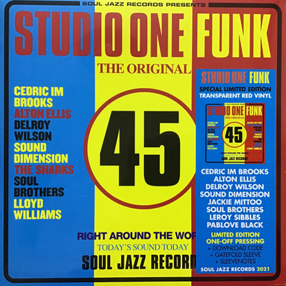 Various : Studio One Funk (2xLP, Comp, Ltd, RE, S/Edition, Red)