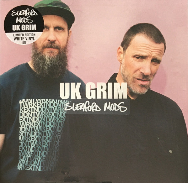 Sleaford Mods : UK Grim (LP, Ltd, Whi)