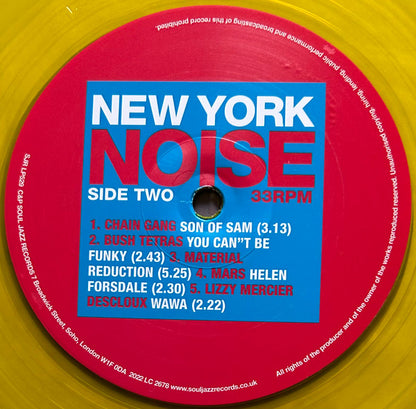 Various : New York Noise (Dance Music From The New York Underground 1977-1982) (2xLP, RSD, Comp, Ltd, Yel)