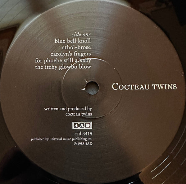 Cocteau Twins : Blue Bell Knoll (LP, Album, RE, RM, 180)