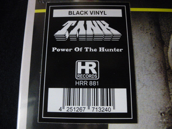 Tank (6) : Power Of The Hunter (LP, Album, Ltd, RP)