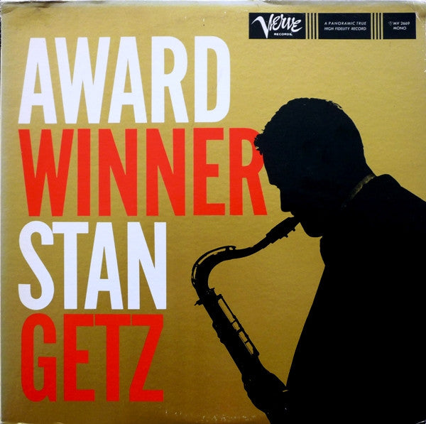 Stan Getz : Award Winner (LP, Album, Mono, RE)