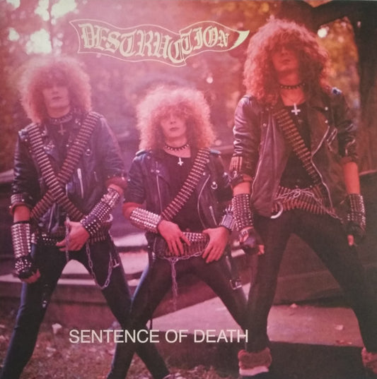 Destruction : Sentence Of Death    (12", MiniAlbum, Ltd, RE, RP, Eur)